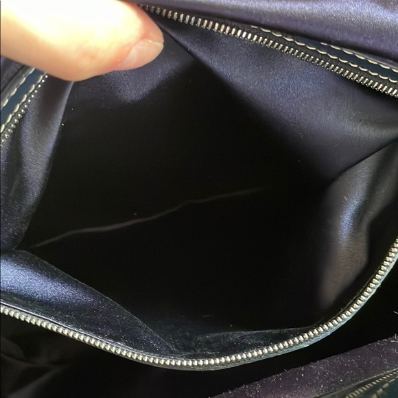 Fendi Zucchino Vintage Kiss Lock Closure Shoulder Bag EUC - Picture 13 of 16